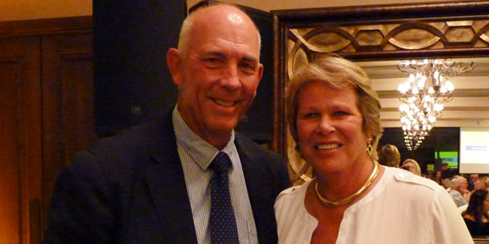 Tom Lehman and Anne Myers Drysdale